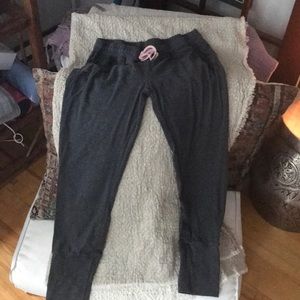 Grey sweatpants